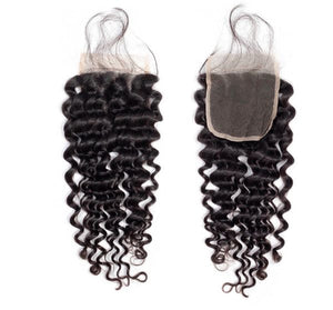 MALAYSIAN CURLY LACE CLOSURE - Koko Hair Collection